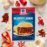 Mccormick Sloppy Joes Seasoning Mix, 1.31 Oz Envelope