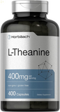 L-Theanine 400Mg | 400 Capsules | High Potency Supplement | Non-Gmo & Gluten Free 