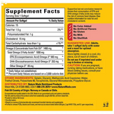 Nature Made Burp-Less Ultra Omega 3 from Fish Oil 1400 Mg. Softgels (65 Ct., 2Pk.)