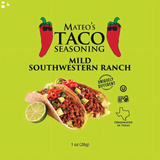 Mateo'S Mild Taco Seasoning Mild Southwestern Ranch