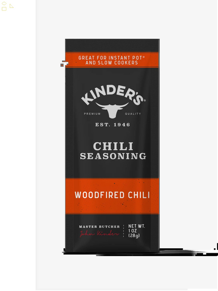 Kinder'S Woodfired Chili Seasoning for Slow Cooking, 1 Oz