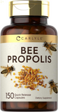 Bee Propolis Capsules 600Mg | 150 Count | Extract Supplement | Non-Gmo, Gluten Free