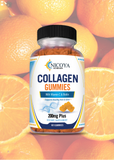 Premium Collagen: Hair, Skin and Nails Gummies - Reduce Wrinkles -Orange