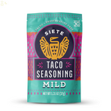 Siete Family Foods, Mild Taco Seasoning Spice Mix, 37 g packaging my vary