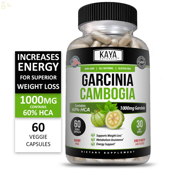 Garcinia Cambogia Extract, Premium Fat Burning 95% HCA, Natural Weight Loss