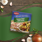 Lipton Recipe Secrets Soup and Dip Mix for a Delicious Meal Savory Herb with Garlic Great with Your Favorite Recipes, Dip or Soup Mix 2.4 Ounce (Pack of 6)