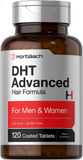 DHT Advanced Hair Formula | 120 Tablets | Non-Gmo and Gluten Free Hair Formula Blend with Saw Palmetto, Kudzu, and Fo-Ti | by