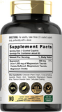 Magnesium Taurate 1500Mg | 250 Caplets | Chelated and Buffered | Vegetarian, Non-Gmo, Gluten Free Supplement 