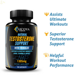 Testosterone Booster - Increase Energy, Improve Muscle Strength & Growth 2 PACK