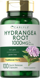 Hydrangea Root Capsules | 1,000Mg | 100 Count | Non-Gmo, Gluten Free Extract