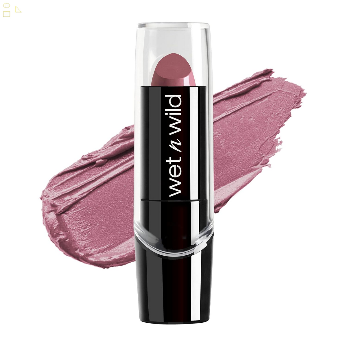 Wet N Wild Silk Finish Lipstick, Hydrating Rich Buildable Lip Color, Formulated with Vitamins AE, & Macadamia for Ultimate Hydration, Cruelty-Free & Vegan - Dark Pink Frost