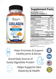 Premium Collagen: Hair, Skin and Nails Gummies - Reduce Wrinkles -Orange