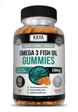 Omega-3 Fish Oil Gummy Vitamin Supplement Healthy Joint & Heart Wellness Gummies