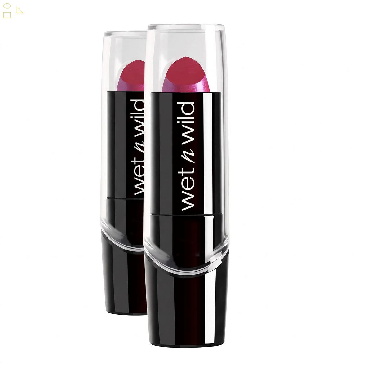 Wet N Wild Silk Finish Lipstick, Hydrating Rich Buildable Lip Color, Formulated with Vitamins AE, & Macadamia for Ultimate Hydration, Cruelty-Free & Vegan - Dark Pink Frost