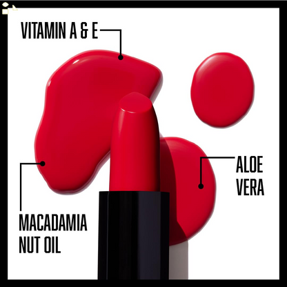 Wet N Wild Silk Finish Lipstick, Hydrating Rich Buildable Lip Color, Formulated with Vitamins AE, & Macadamia for Ultimate Hydration, Cruelty-Free & Vegan - Dark Pink Frost
