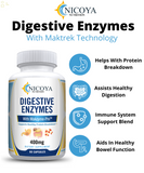 Digestive Enzymes Prebiotic & Probiotics for Gas, Constipation, Bloating 2 Pack]