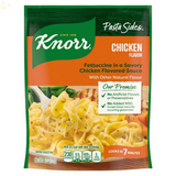 Knorr Pasta Sides Chicken Fettuccine, Cooks in 8 Minutes, No Artificial Flavors, No Preservatives, No Added MSG 4.3 Oz