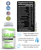 Regeneration- Hair Growth, Damage Repair, Protect, Nourish W/ Biotin 2 Pack