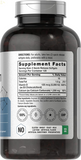 Calcium 1200 Mg with Vitamin D3 | 240 Softgels | 5000 IU Vitamin D3 | Absorbable Calcium Supplement | Non-Gmo, Gluten Free Calcium Supplement 