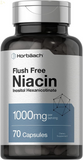 Niacin | 500Mg | 70 Capsules | Flush Free | with Inositol Hexanicotinate | Non-Gmo and Gluten Free Supplement | by