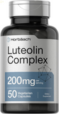 Luteolin Complex with Rutin | 50 Capsules | Vegetarian, Non-Gmo & Gluten Free Flavonoid Formula | by