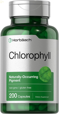 Chlorophyll Capsules | 200 Count | Non-Gmo and Gluten Free Supplement | Naturally-Occurring Pigment | by