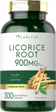 Licorice Root Capsules 900Mg | 300 Count | Root Extract Supplement | Non-Gmo, Gluten Free