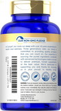 Stress B Complex Vitamin Supplement | 180 Caplets | with Vitamin C | Non-Gmo and Gluten Free