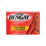 Ultra Strength BENGAY Topical Pain Relieving Cream, 2tubes 4 oz | Total 8 Ounces