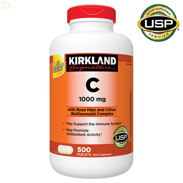 Kirkland Vitamin C 1000 Mg., 500 Tablets