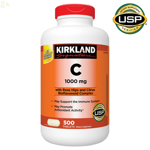 Kirkland Vitamin C 1000 Mg., 500 Tablets