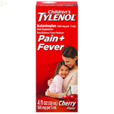 2 Pk Children'S Tylenol Oral Suspension Acetaminophen for Ages 2-11 Pain and Fever Medicine 4 Ounces Each