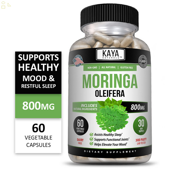 100% Pure Moringa Oleifera Leaf - Superfood, Antioxidant, Greens Supplement