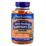 Wild Alaskan Salmon Oil Omega 3, DHA, EPA Softgels (180 Ct.)