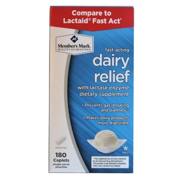 MM Fast-Acting Dairy Relief Lactase enzyme