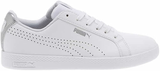 PUMA Women'S Smash WNS Perf Metallic Athletic Sneaker White US Size 9