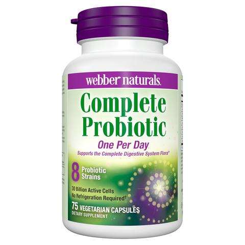 Webber Naturals Complete Probiotic, 75 Vegetarian Capsules