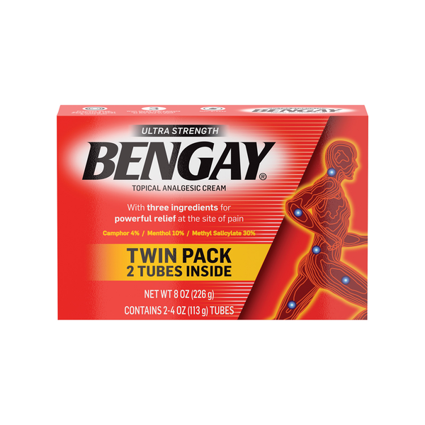 Ultra Strength BENGAY Pain Relieving Cream, 8 Ounces