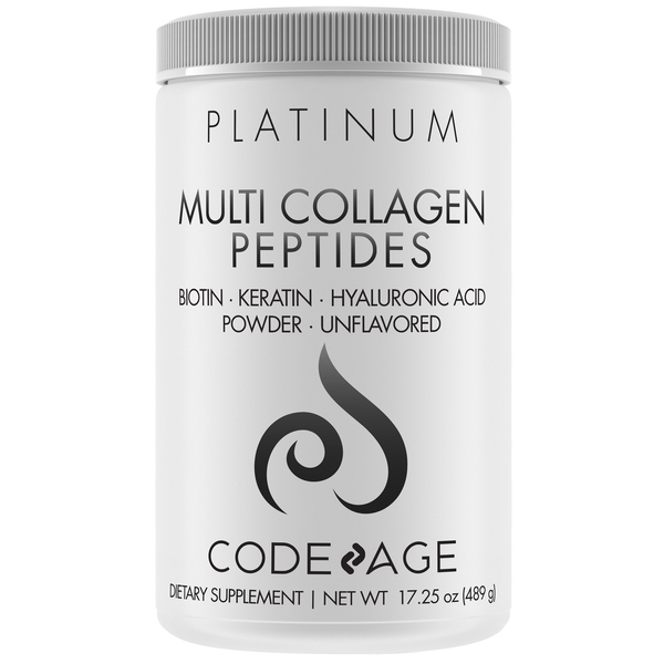 CODEAGE Platinum Multi Collagen Peptides Powder, 45 Servings