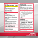 Tylenol Extra Strength Acetaminophen 500 Mg, 290 Rapid Release Gelcaps