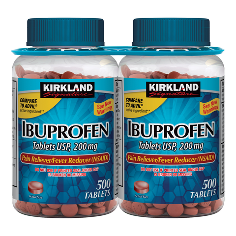 Kirkland Signature Ibuprofen 200 Mg., 1,000 Tablets