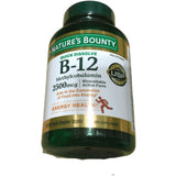 Nature'S Bounty Vitamin B-12 2500 Mcg, 300 Quick Dissolve Tablets