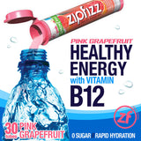 Zipfizz Healthy Energy Drink Mix, 30 Tubes Pink Grapefruit