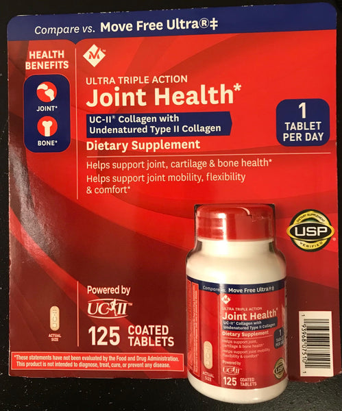 M-M Ultra Triple Action Joint Health (125 Ct.)