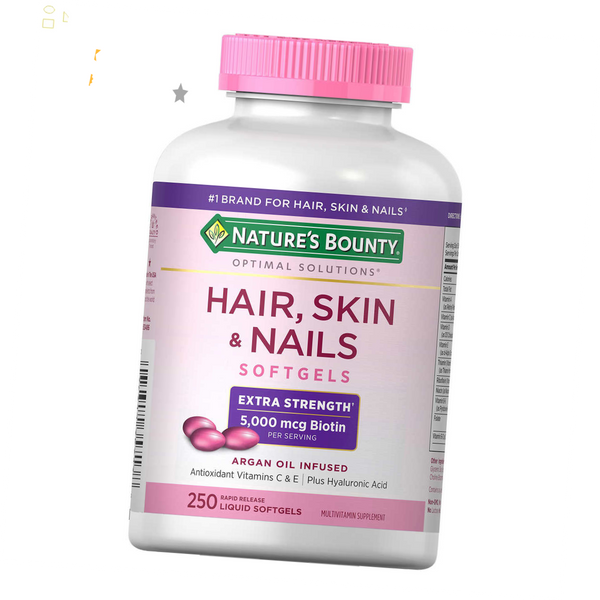 Nature'S Bounty Hair, Skin and Nails, Brand new 250 Softgels