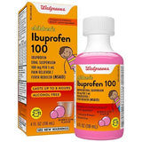 Children's Ibuprofen Ages 2-11 Pain + Fever Medicine Big Bottle 8 fl. oz. | Compare to 2x 4 fl. oz Children's Motrin Oral Suspension Active Ingredients