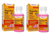 Children'S Ibuprofen Ages 2-11 Pain Reliever/Fever Reducer 2x4 Fl Oz | Equivalent to 2x4 Fl Oz Children's Motrin Active Ingredients