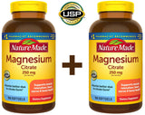 Pack of 2 Nature Made Magnesium Citrate 250 Mg., 180 Softgel Each | Offer ToGo