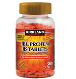 K.S Signature Ibuprofen IB, 200 Mg, 500 Caplets Pain Reliever/Fever Reducer | Compare to Motrin IB Active ingredients 