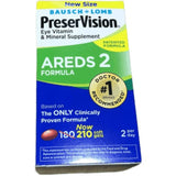 Preservision AREDS 2 Formula, 210 Soft Gels Easy to Swallow, Eyes Vitamins